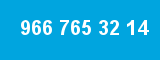 966 765 32 14 966 765 32 14